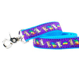 1″ Choose Love Teddy The Dog Ribbon Dog Leash from 2 Hounds Design