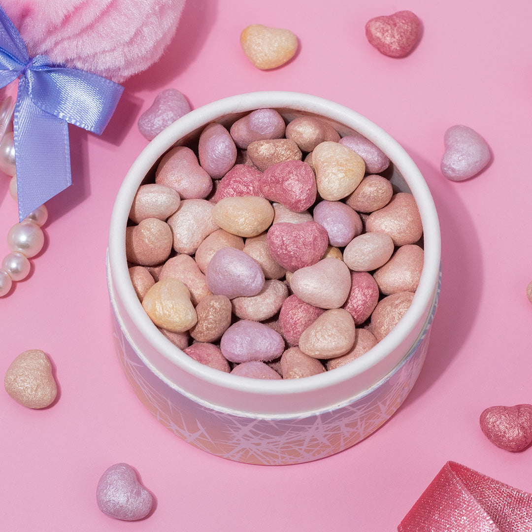 Frosted Snow Sparkle | Twinkling Lights Powder Puff Set from Profusion Cosmetics