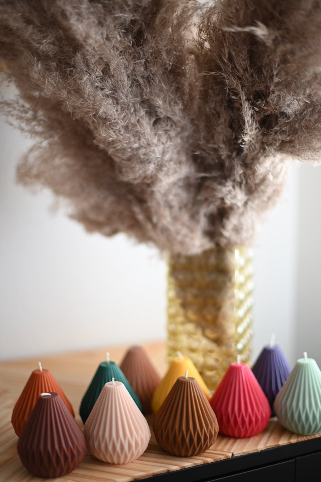 Spiral Teardrop Candle Collection from Shop Restyled