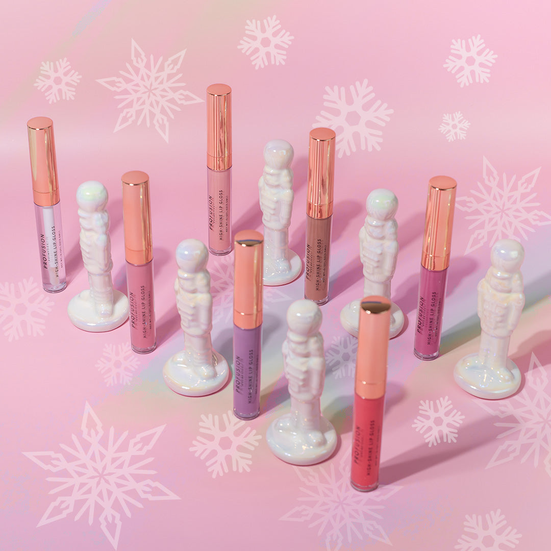 Frosted Snow Sparkle | Frosted Lip Gloss Set from Profusion Cosmetics