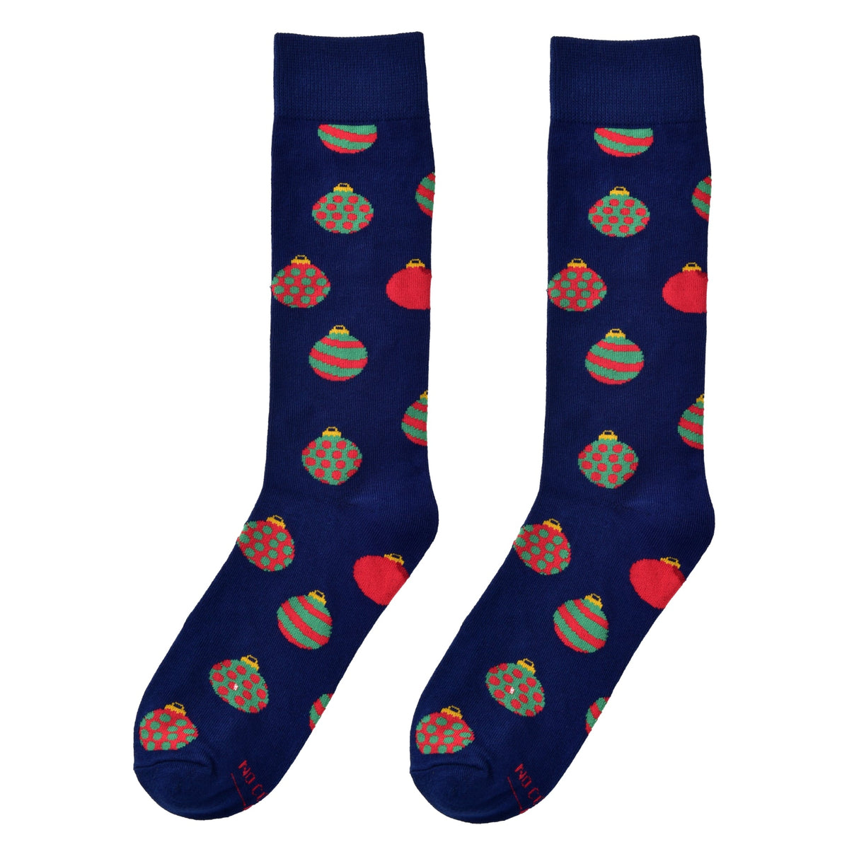 Christmas Ornament Socks from No Cold Feet