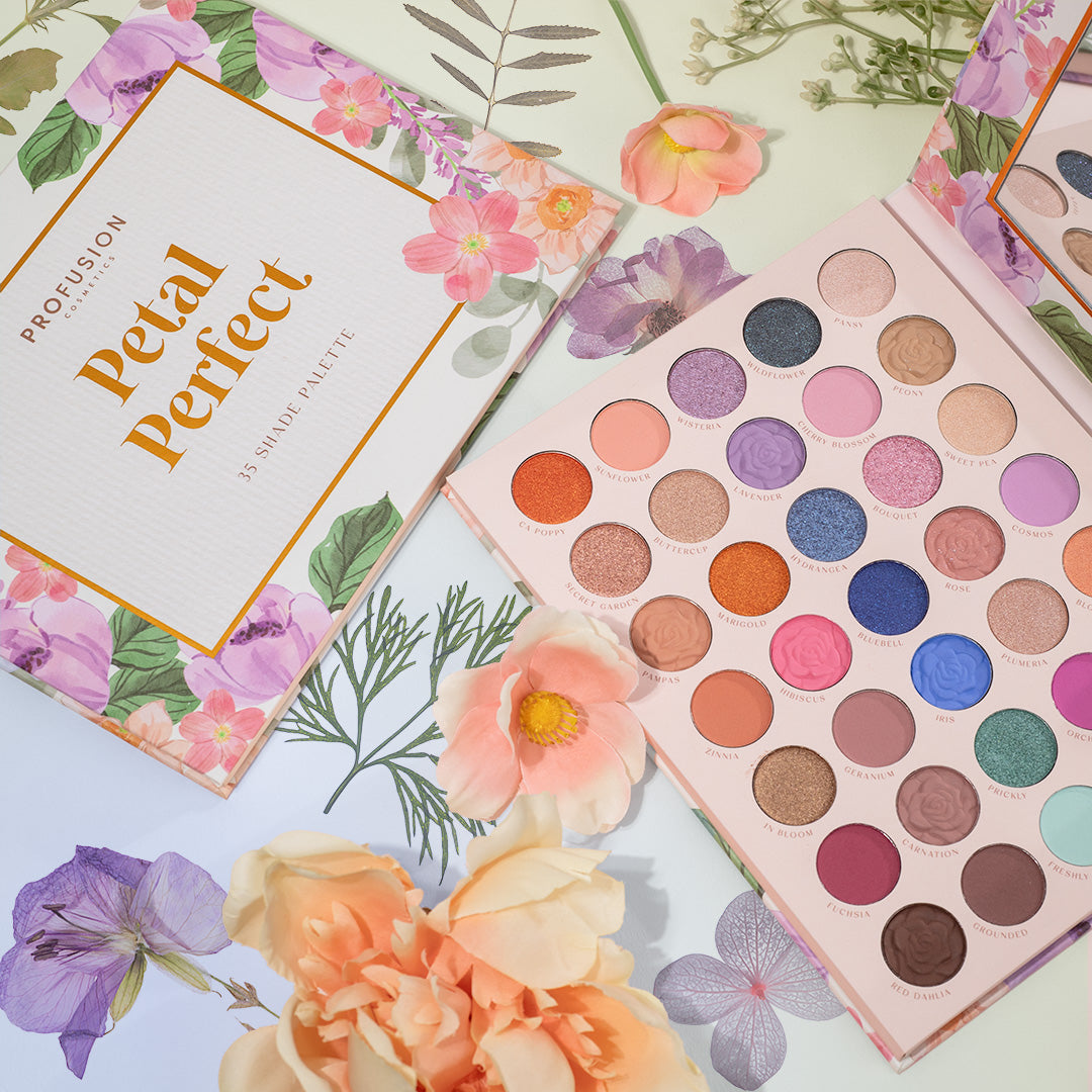 Petal Pefect | 35 Shade Palette from Profusion Cosmetics