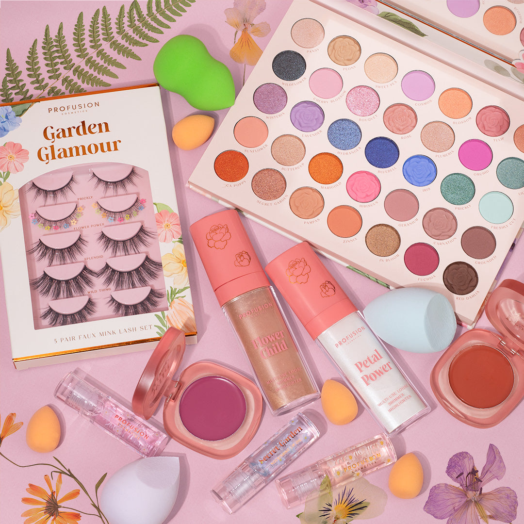 Petal Perfect |Flower Child Multi-Use Loose Shimmer Highlighter from Profusion Cosmetics