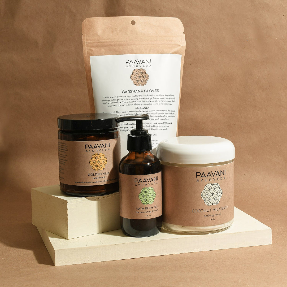 Bath Stack from Paavani Ayurveda