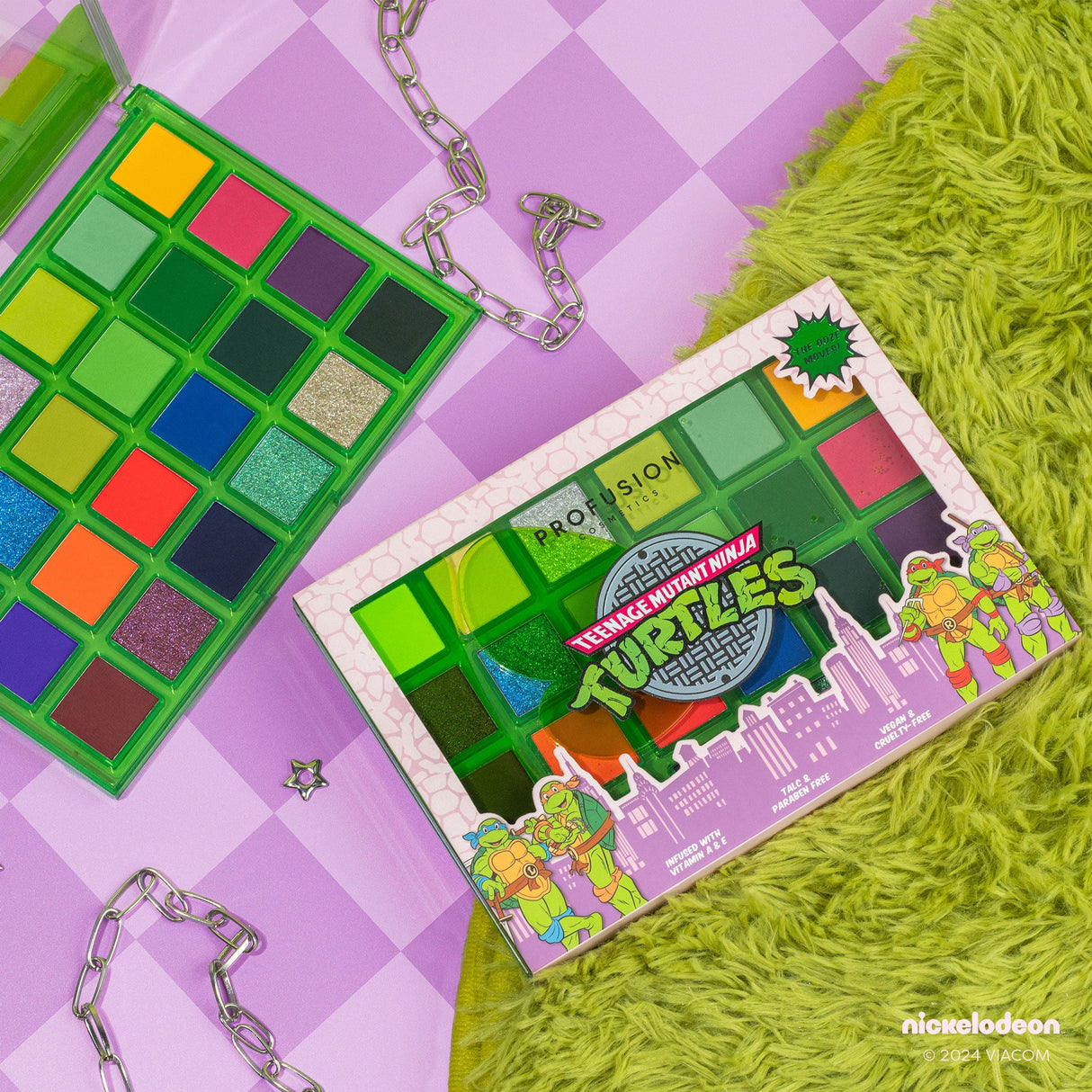 TMNT |  24 Shade Palette from Profusion Cosmetics