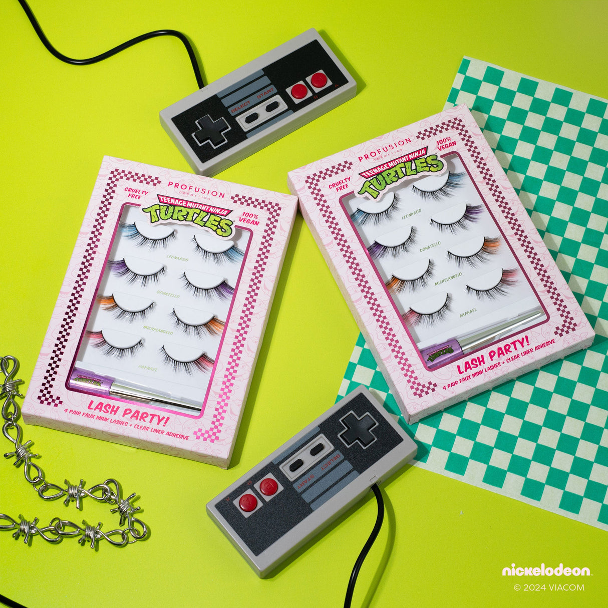 TMNT | Lash Party 4 Pair Set from Profusion Cosmetics