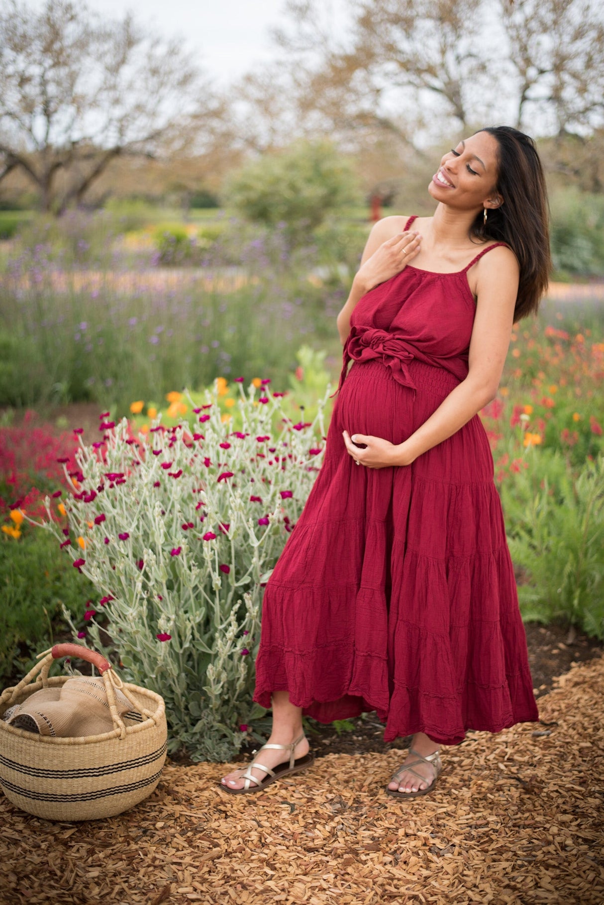 Flutter Skirt From Cotton Flower Clothing