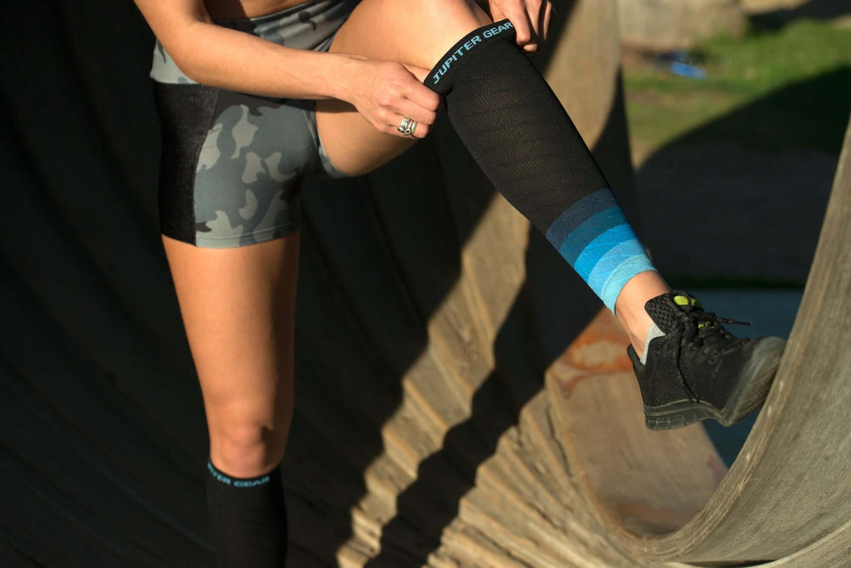 Endurance Compression Calf & Leg Sleeve for Running and Hiking from Jupiter Gear