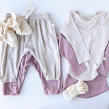 Kids Long Sleeve Cozy Tee - Lilac from Manymoons