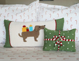 Dachshund Lumbar Pillow from Melange Collection