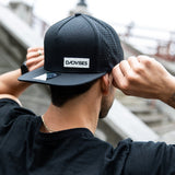 Premium Active 5-Panel DadVibe Hat (Black) from DadBod Apparel