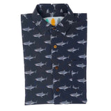 Super Stretch - Daddy Shark Hawaiian Shirt from Tropical Bros