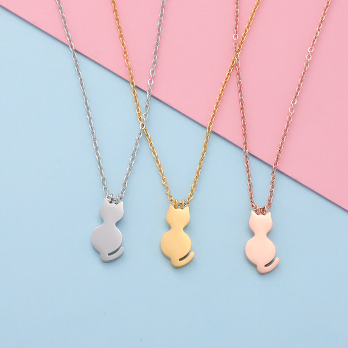 DAINTY CAT NECKLACE from Ashlen
