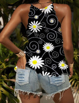 Black Pearl Embellished Tank Top From MsDressly