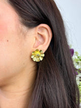 Daisy Statement Stud Earrings from Ash & Rose