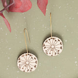 Dandelion Drop Earrings from LE CHIC MIAMI