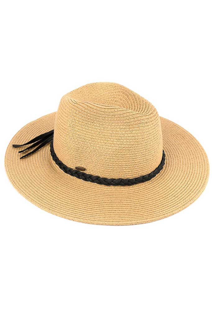 C.C STRAW PANAMA HAT from Madeline Love