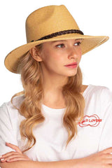 C.C STRAW PANAMA HAT from Madeline Love