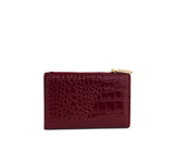 Madison - Cherry Vegan Leather Wallet from Gunas New York
