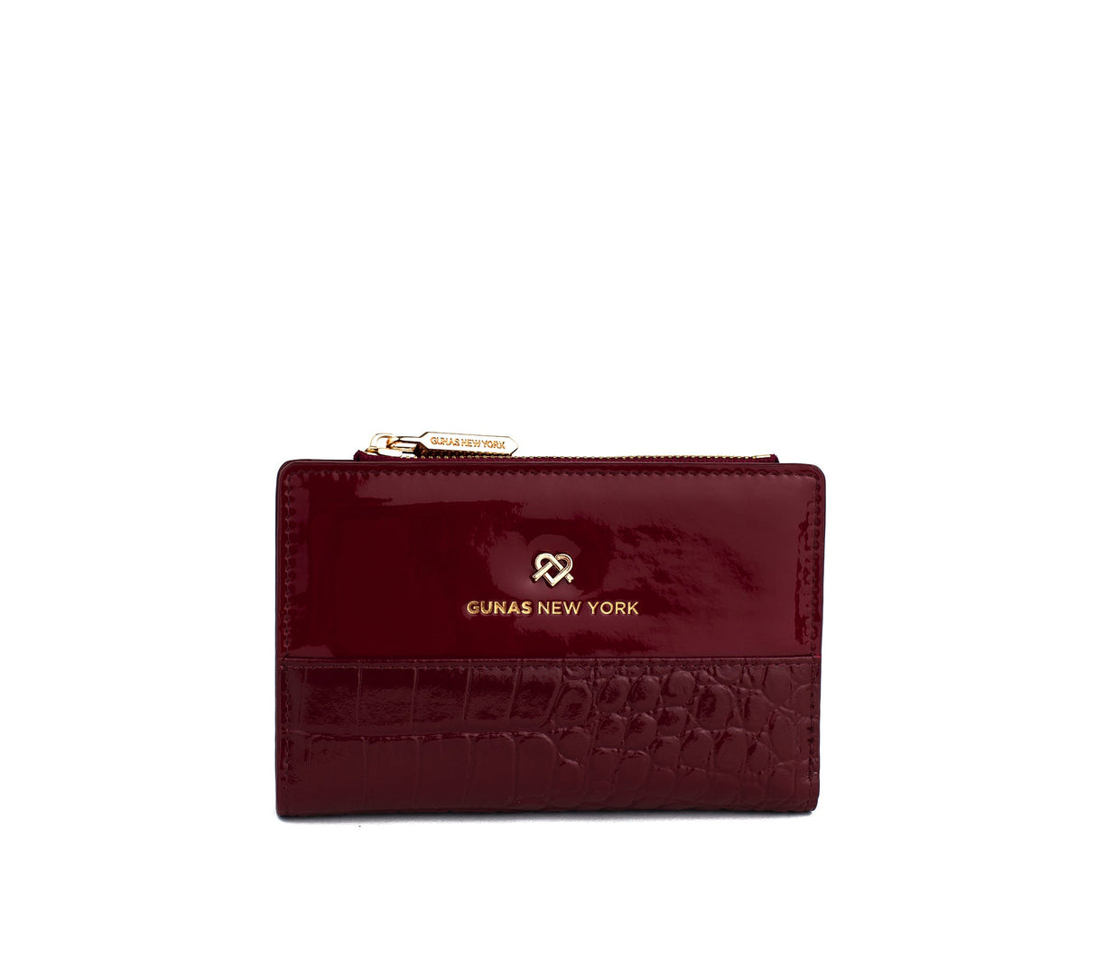 Madison - Cherry Vegan Leather Wallet from Gunas New York