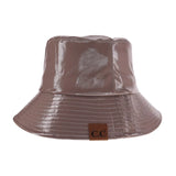 C.C Vegan Leather Bucket Hat from Madeline Love