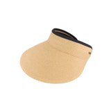 Blended Straw C.C Sun Visor from Madeline Love