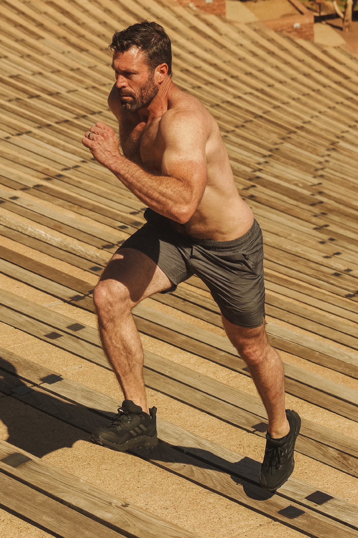 The Botanist | Tropical Leaves Ball Hammock® 5 Inch Athletic Shorts from Shinesty