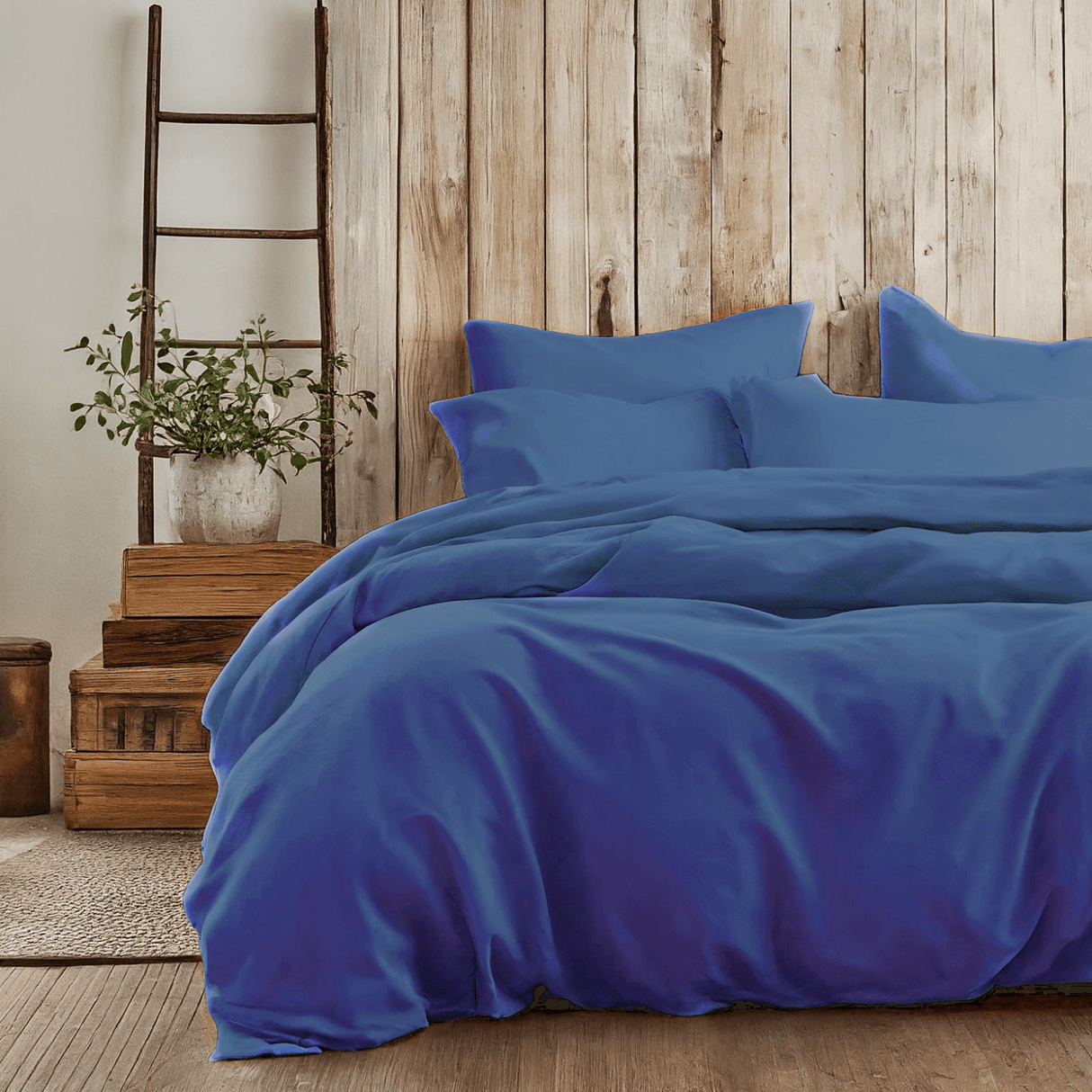 Tache Ocean Blue Duvet Cover Set (101-OB-DS) from Tache Home Fashion