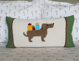 Dachshund Lumbar Pillow from Melange Collection