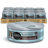 Dave's Naturally Healthy Grain Free Grilled Tuna & Mackerel Dinner In Gravy Wet Cat Food (5.5oz) from The Family Pet
