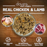 Dave's Naturally Healthy Chicken & Lamb Dinner Paté Wet Cat Food (5.5oz) from The Family Pet
