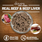 Dave's 95% Premium Meats™ Beef & Beef Liver For Dogs (12.5oz) from The Family Pet