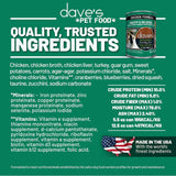 Dave's Naturally Healthy Grain Free Chicken Formula Wet Cat Food (5.5oz) from The Family Pet