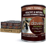 Dave's Naturally Healthy Turkey Dinner Paté Wet Cat Food (12.5oz) from The Family Pet