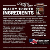 Dave's Naturally Healthy Turkey Dinner Paté Wet Cat Food (12.5oz) from The Family Pet