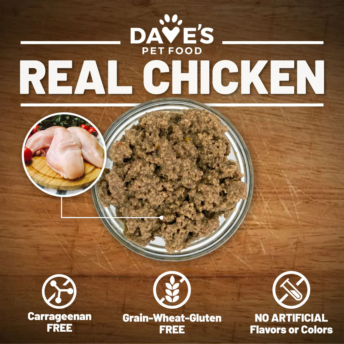 Dave's Naturally Healthy, Grain-Free Gobblicious Gourmet Paté Dinner Wet Cat Food (5.5oz) from The Family Pet