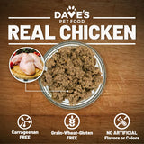 Dave's Naturally Healthy, Grain-Free Gobblicious Gourmet Paté Dinner Wet Cat Food (5.5oz) from The Family Pet