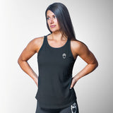 Women's Open Back Onyx Performance Tank from JerkFit
