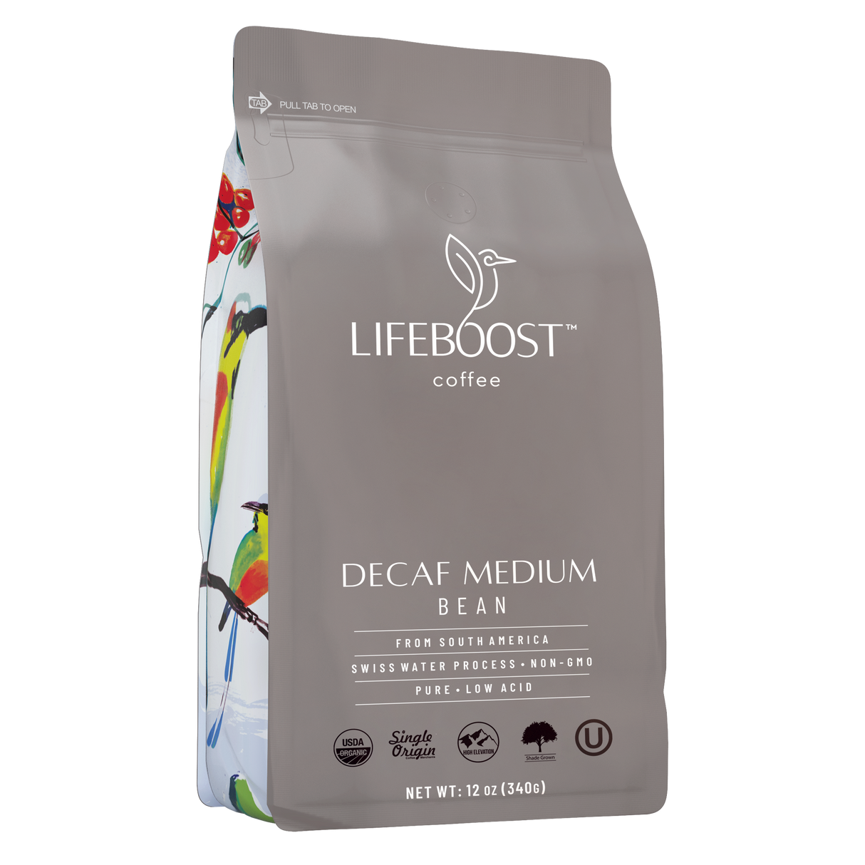 Medium Roast Decaf From Lifeboost Coffee