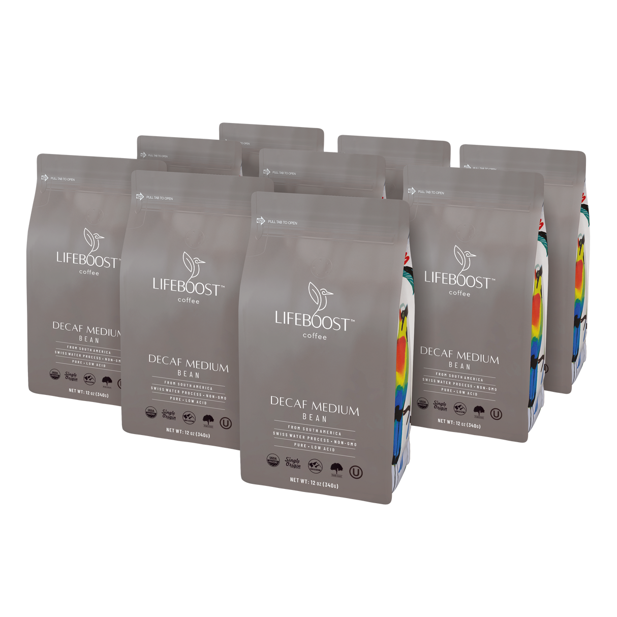 Medium Roast Decaf From Lifeboost Coffee