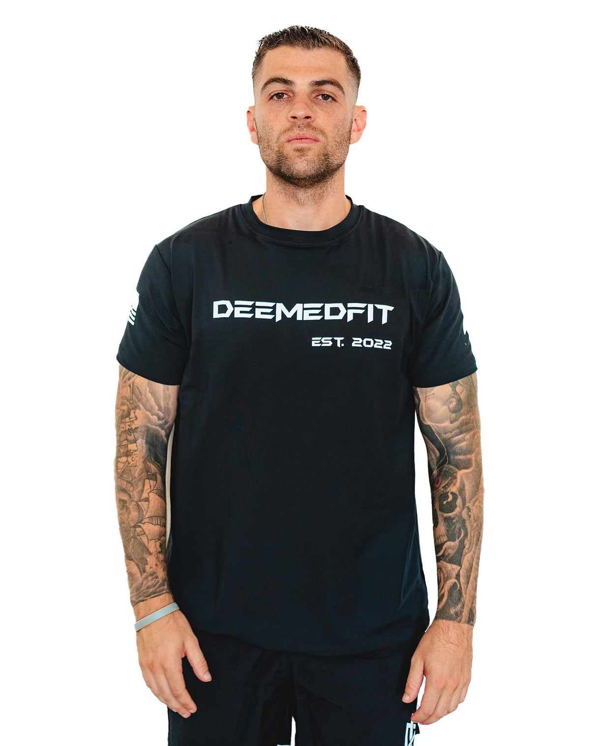 Men’s Gym Tee “Compellence” - Set of 3 from DeemedFit