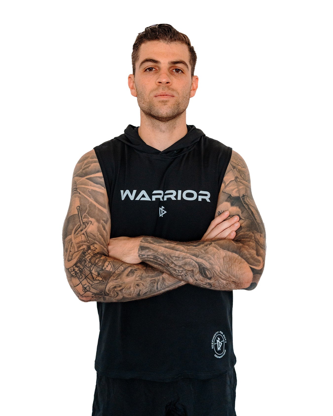 Warrior Sleeveless Hoodie from DeemedFit