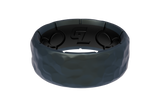 Zeus Hammered Deep Cobalt Ring from Groove Life
