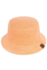 C.C TERRY CLOTH BUCKET HAT from Madeline Love
