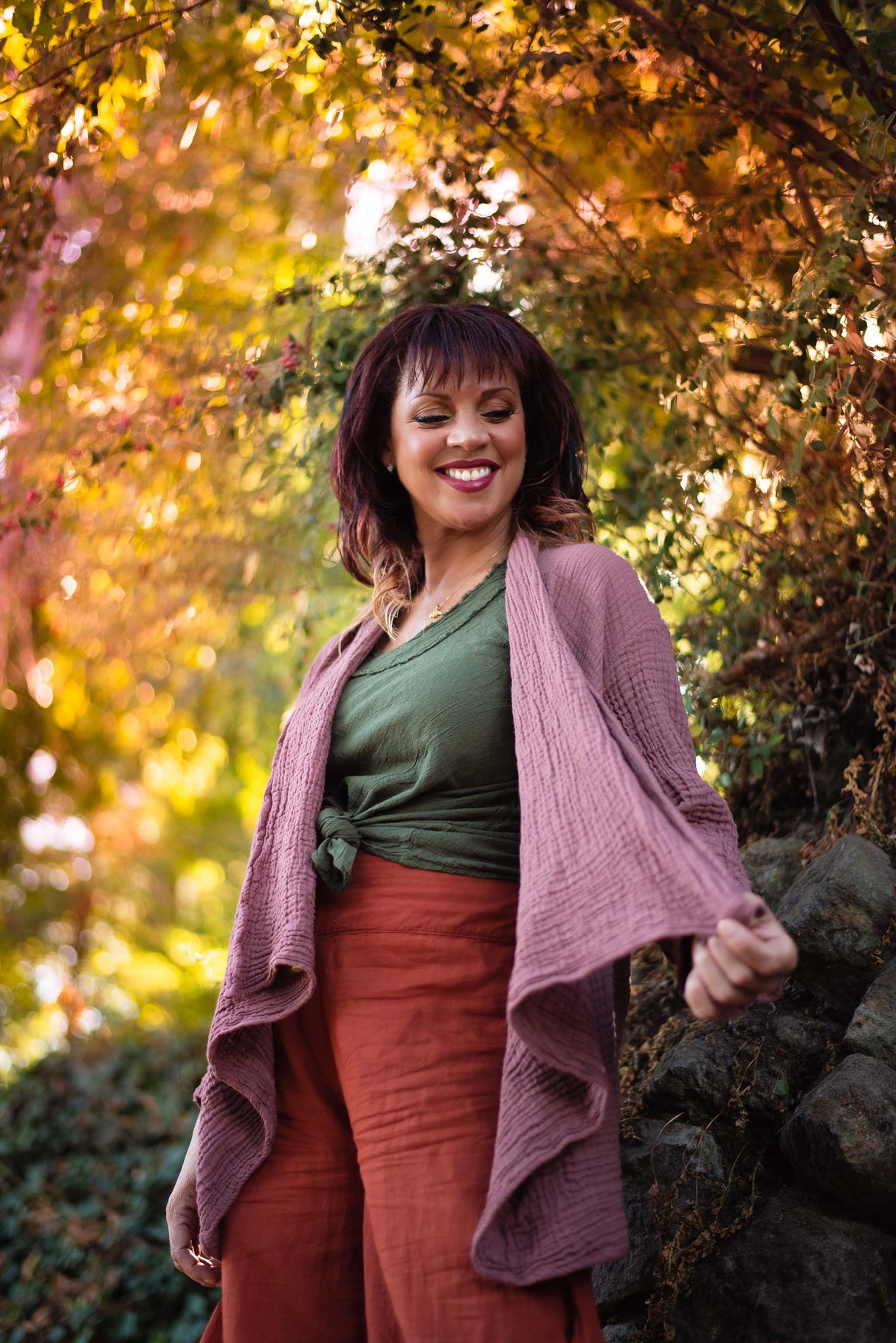 Lotus Wrap From Cotton Flower Clothing
