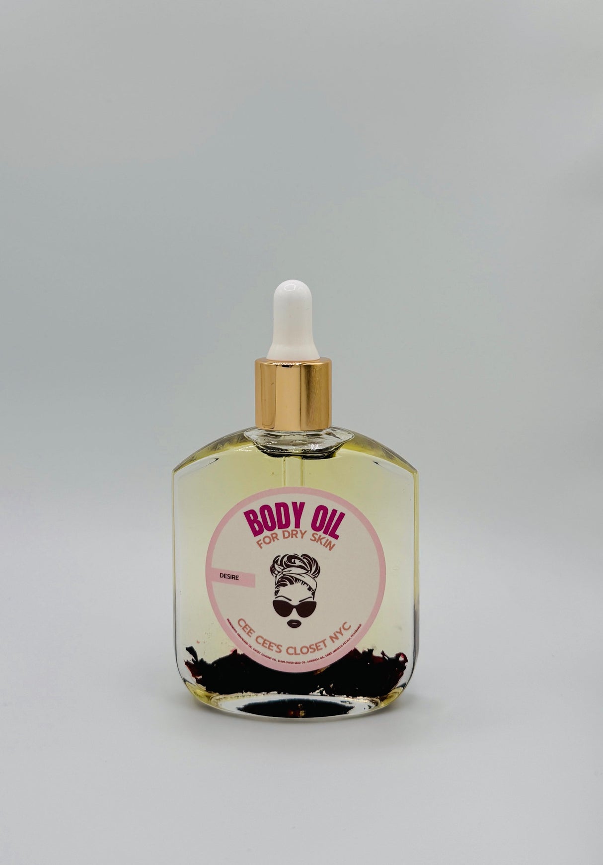Scented Dry Body Oil from Cee Cee's Closet NYC