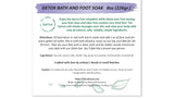 Bath and Foot Soak from BeNat