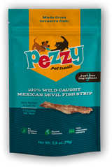 Devil Fish Strips (Single Ingredient) from Pezzy Pets