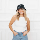 Diamond Print Bucket Hat from Pretty Simple