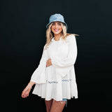 Diamond Print Bucket Hat from Pretty Simple